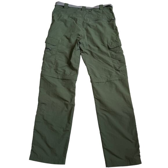 K-WAY | Men's Olive Green Technical UPF 50 Zip Off Cargo Hiking pants | 32 / 81 - Picture 2 of 6